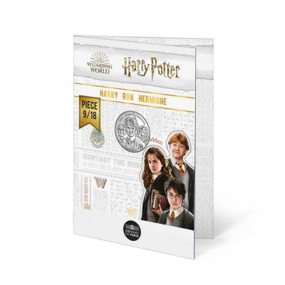 FRANCE 10 Euros Argent Harry Potter 2021 UNC - Harry Ron Hermione n° 9/18