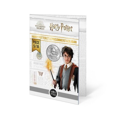 FRANCE 10 Euros Argent Harry Potter 2021 UNC - Prisonnier d'Azkaban n° 5/18