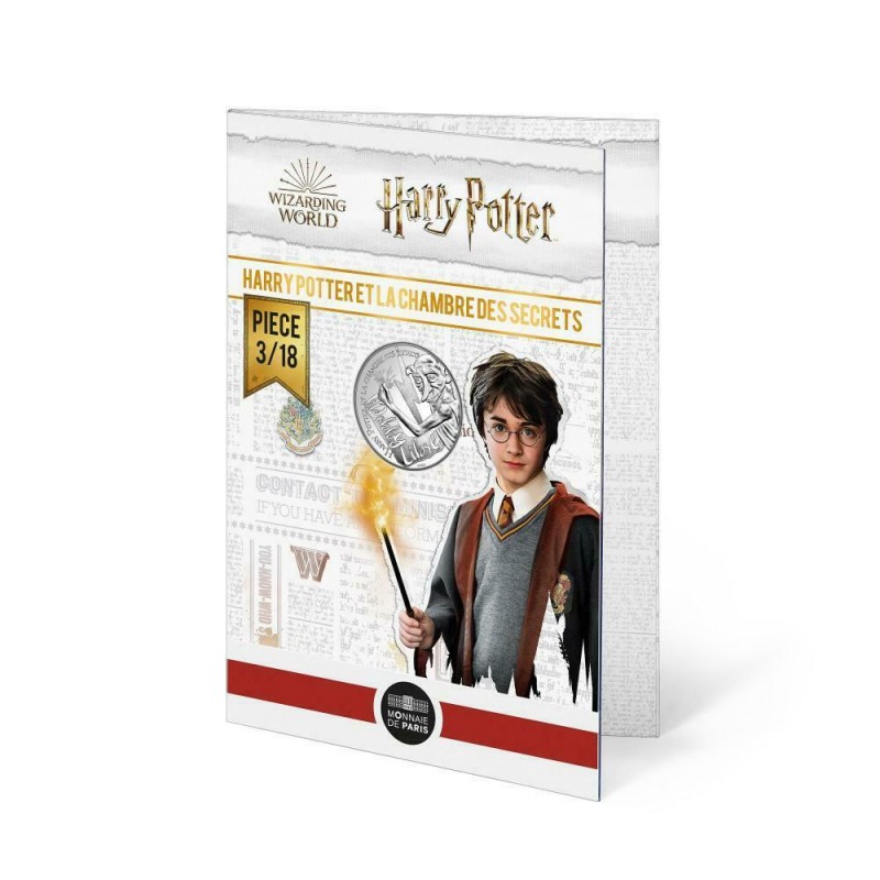 FRANCE 10 Euros Argent Harry Potter 2021 UNC - Harry Ron Hermione n° 9/18