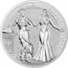 Médaille 50 Mark argent 10 Onces Germania / Italia 2020