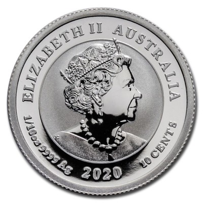 AUSTRALIE 10 Cents Argent 1/10 Once Fin 2ème Guerre Mondiale 2020