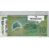 Lot de 10 billets de Banque neufs du Nicaragua tous différents