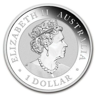 AUSTRALIE 1 Dollar Argent 1 Once Kookaburra 2021