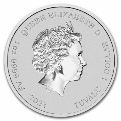AUSTRALIE 1 Dollar Argent 1 Once Simpson Family 2021