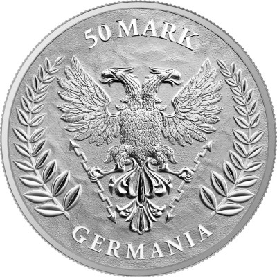 Médaille 50 Mark Argent 10 Onces GERMANIA 2022