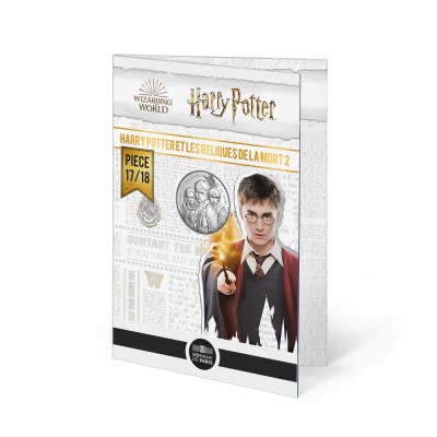 FRANCE 10 Euros Argent Harry Potter 2021 UNC - les reliques de la mort II n° 17/18