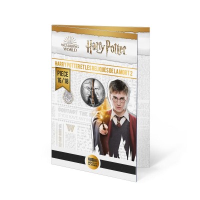 FRANCE 10 Euros Argent Harry Potter 2021 UNC - les reliques de la mort II n° 16/18