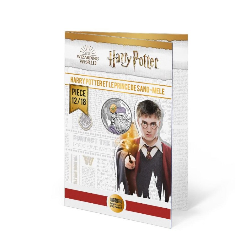 FRANCE 10 Euros Argent Harry Potter 2021 UNC - le Prince de Sang Mêlé n° 12/18 ⏰