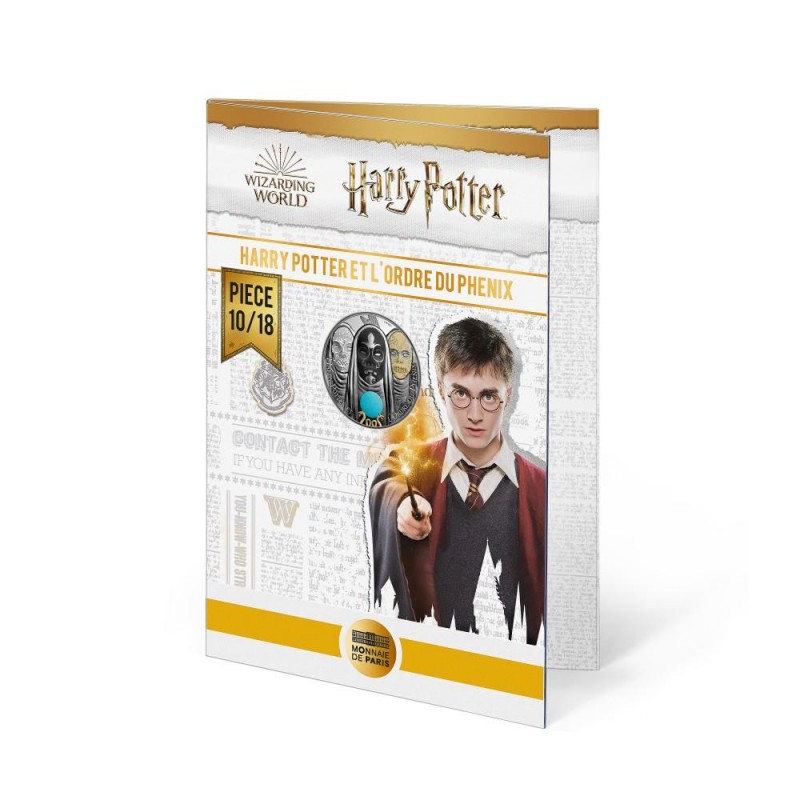 FRANCE 10 Euros Argent Harry Potter 2021 UNC - l'Ordre du Phenix n° 10/18