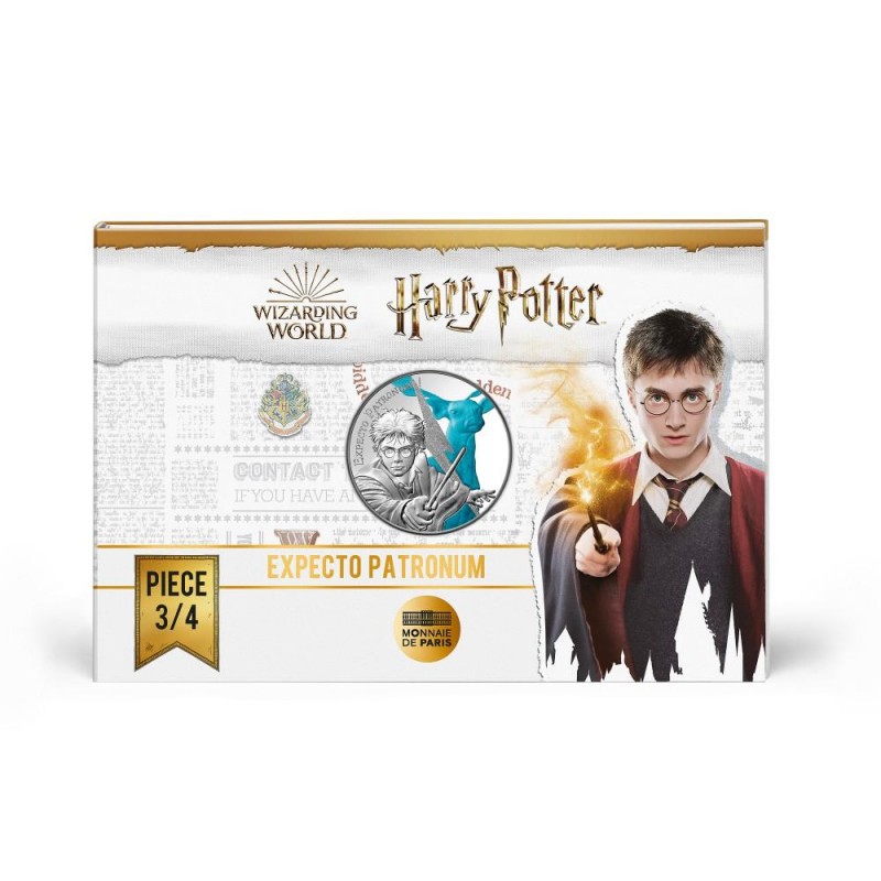 Collection Harry Potter 50 Euro Argent 2021 Colorisée - Expecto Patronum n° 3/4 ⏰