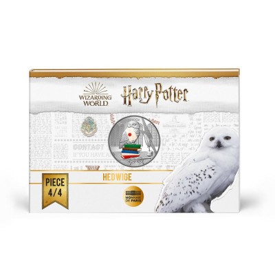 Collection Harry Potter 50 Euro Argent 2021 Colorisée - Hedwige n° 4/4