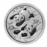 CHINE 30 Yuan Platine 1 gramme Panda 2022