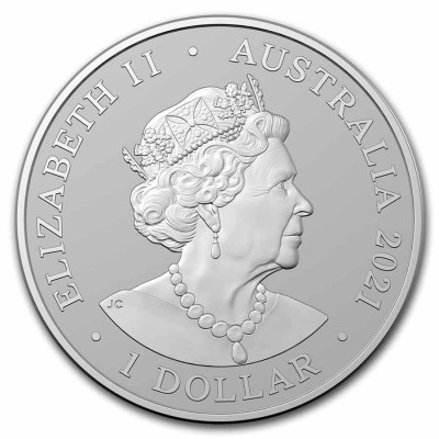 RAM AUSTRALIE 1 Dollar Argent 1 Once Guépard 2021