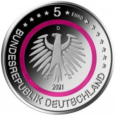 ALLEMAGNE 5 Euro Polar Zone 2021 BE