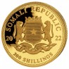 SOMALIE 100 Shillings Or 1/4 Once Eléphant 2022 ⏰