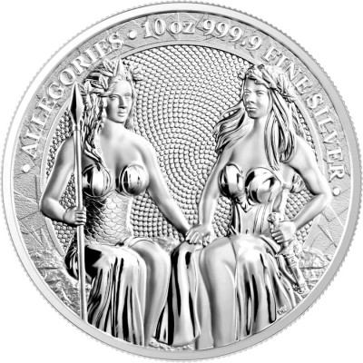 Médaille 50 Mark argent 10 Onces Germania / Autriche 2021