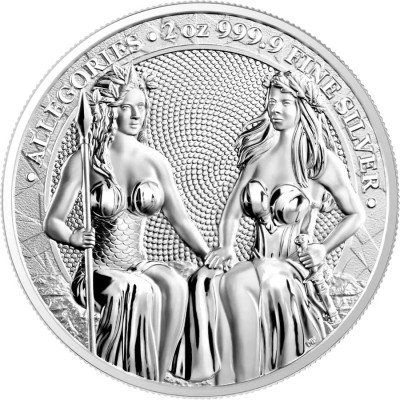 Médaille 10 Mark Argent  Onces Germania / Autriche 2021 ⏰