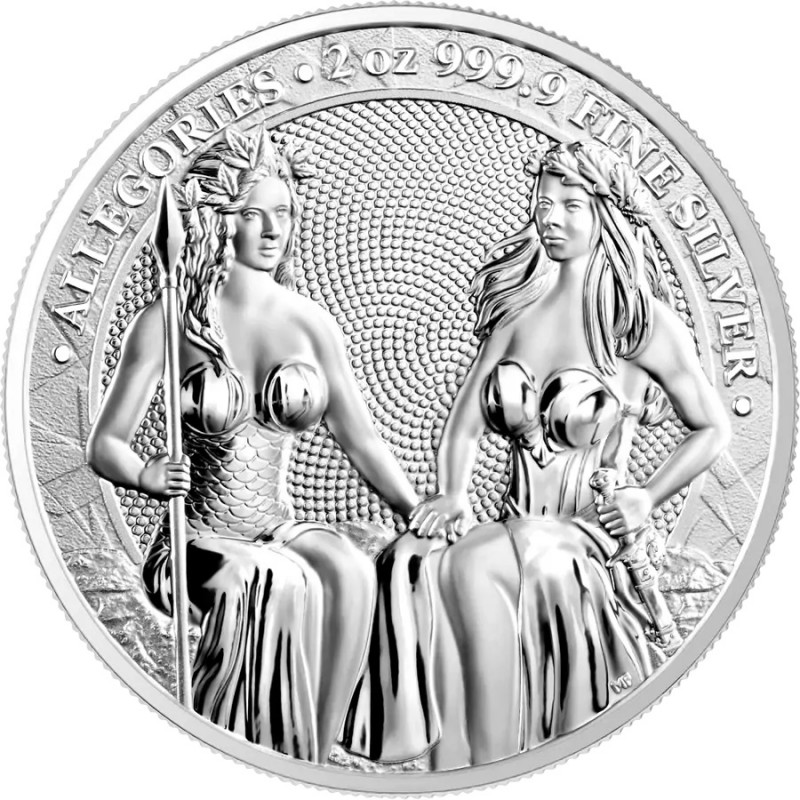 Médaille 10 Mark Argent 2 Onces Germania / Autriche 2021