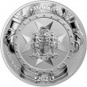 MALTE 5 Euro Argent 1 Once Chevaliers du Passé 2021