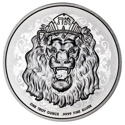 NIUE 2 Dollars Argent 1 Once Lion Rugissant 2022 ⏰