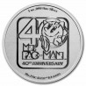 NIUE 2 Dollars Argent 1 Once Pac-Man 40ème Anniversaire 2021