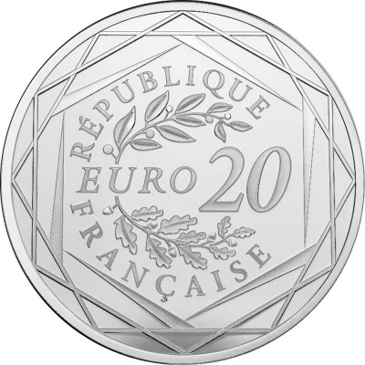 FRANCE 20 Euro Argent Présidence Union Européenne 2022 UNC