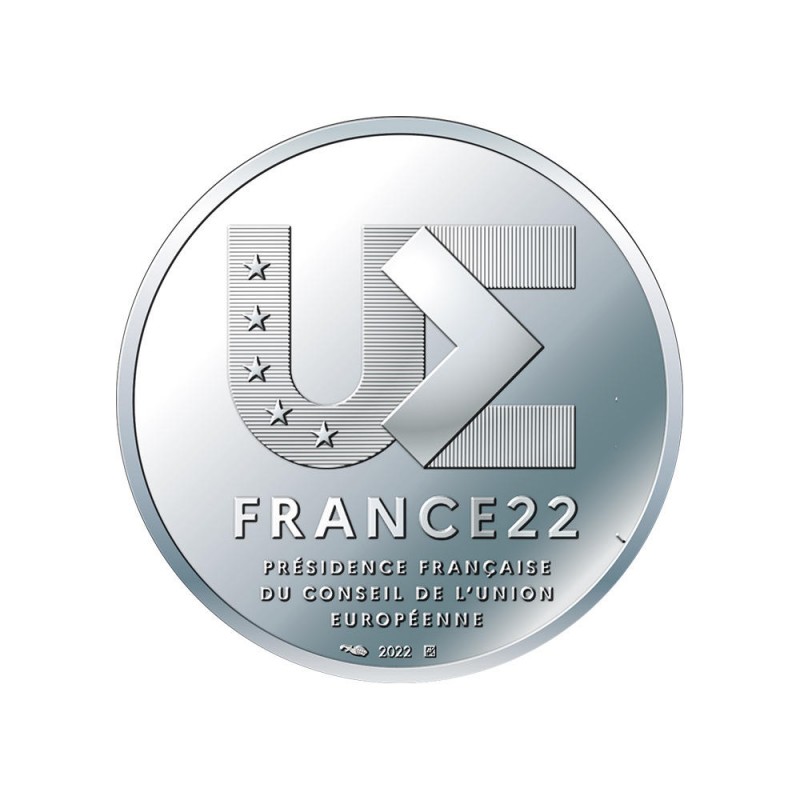FRANCE 20 Euro Argent Présidence Union Européenne 2022 UNC