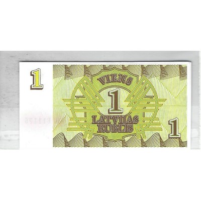 Lot de 3 billets de Banque neufs de Lettonie tous différents