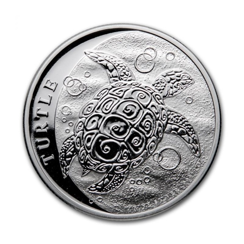NIUE 2 Dollars Argent 1 Once Tortue 2022