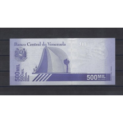 VENEZUELA Billet 500 000 Bolivares 2021