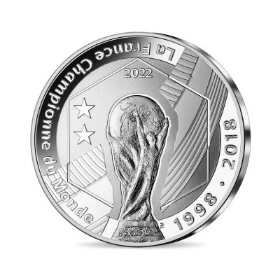 FRANCE 10 Euro Argent FIFA...
