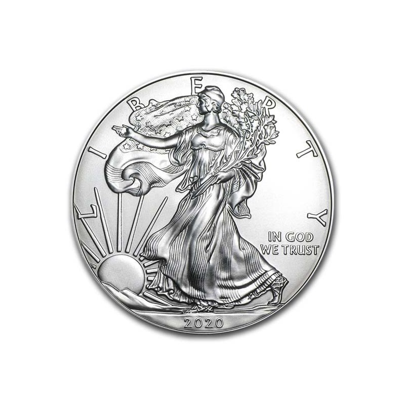 ETATS-UNIS 1 Dollar Argent 1 Once Silver Eagle 2020 - PROMO 💰