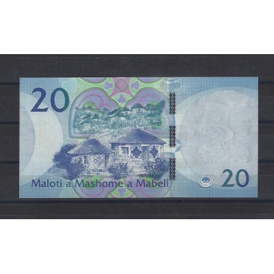 LESOTHO Billet 20 Maloti 2021
