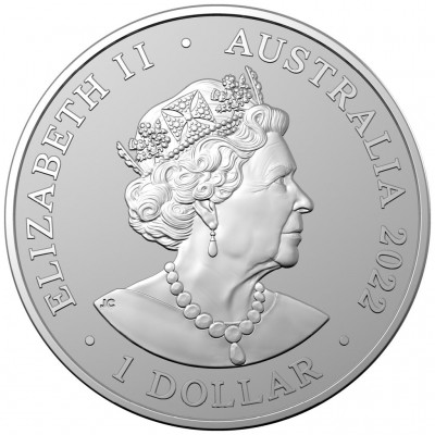 RAM AUSTRALIE 1 Dollar Argent 1 Once Kangourou Outback 2022