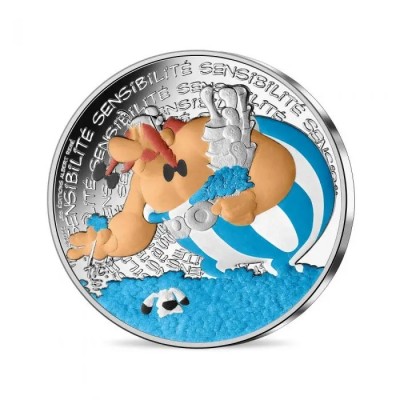 FRANCE 10 Euros Argent Astérix 2022 UNC - Sensibilité n° 7/18 ⏰