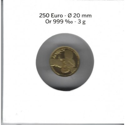 FRANCE 250 Euros Or Astérix 2022 UNC ⏰