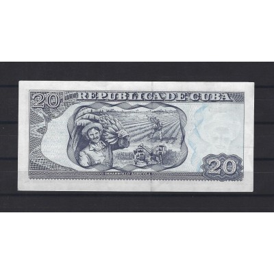 CUBA Billet 20 Pesos 2021