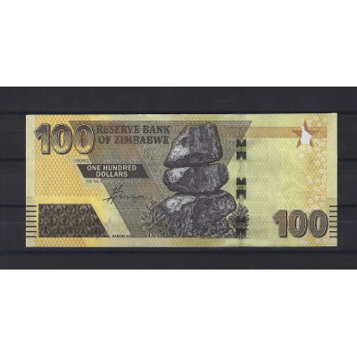 ZIMBABWE Billet 100 Dollars...