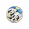 CHINE 10 Yuan Argent 30 grammes Panda Colorisé 2022