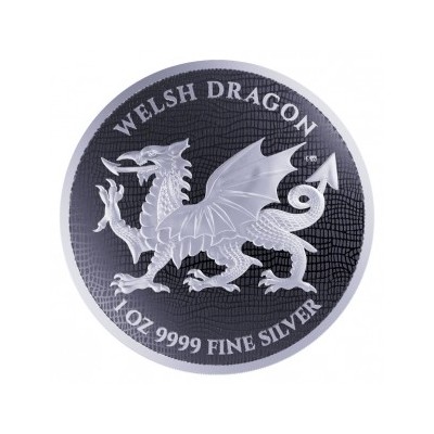 NIUE 2 Dollars Argent 1 Once Dragon Gallois 2022