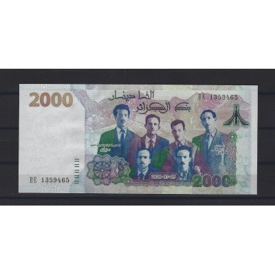 ALGERIE Billet 2 000 Dinars...