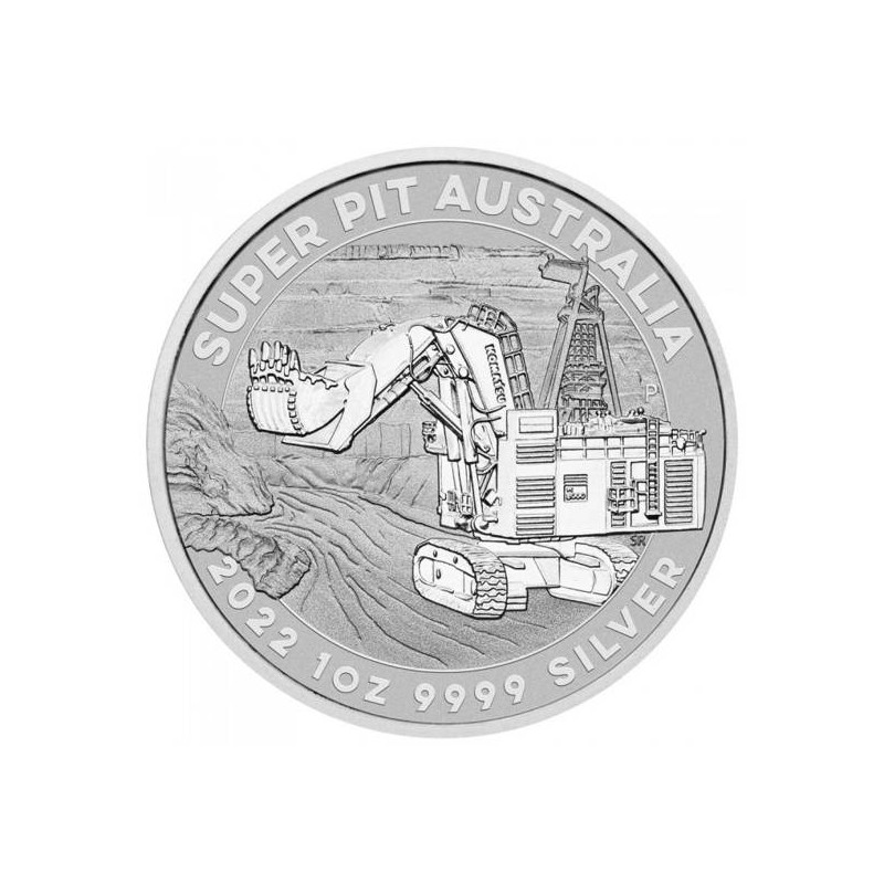 AUSTRALIE 1 Dollar Argent 1 Once Super Pit 2022 ⏰