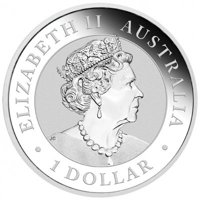 AUSTRALIE 1 Dollar Argent 1 Once KOOKABURRA 2022 Marque Melbourne