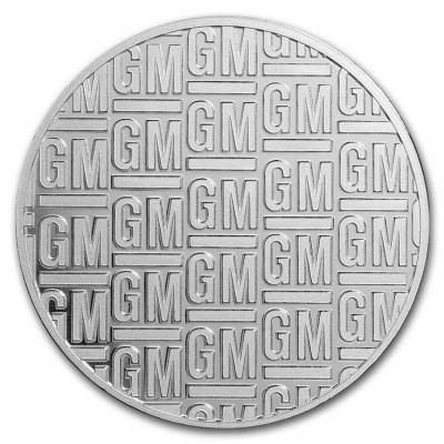 Médaille Argent 1 Once Logo General Motors 1967-2021 ⏰