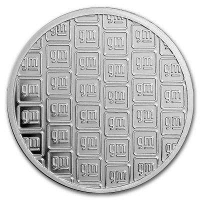 Médaille Argent 1 Once Logo General Motors 2021 à Aujourd'hui ⏰