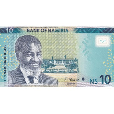 NAMIBIE Billet 10 Dollars 2021