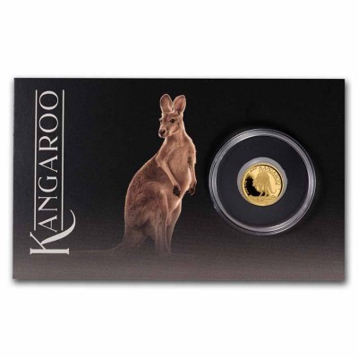 AUSTRALIE 2 Dollars Or 0,5 Gramme Mini Kangourou 2022 ⏰