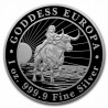 TOKELAU 5 Dollars Argent 1 Once Europa Goddess 2022 ⏰