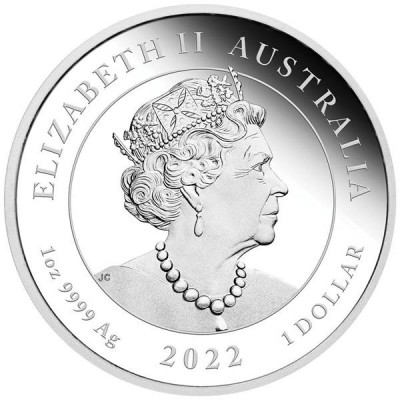 AUSTRALIE 1 Dollar Argent 1 Once Quokka 2022