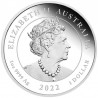 AUSTRALIE 1 Dollar Argent 1 Once Quokka 2022